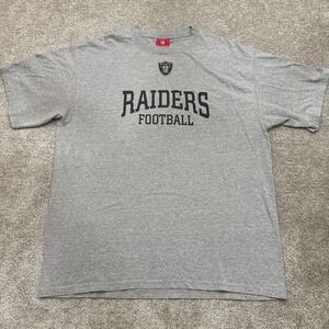 Y2K Vintage Raiders Football T-Shirt XL NFL Oakland Las Vegas